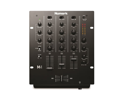 Numark M4 DJ Mixer (Negro)