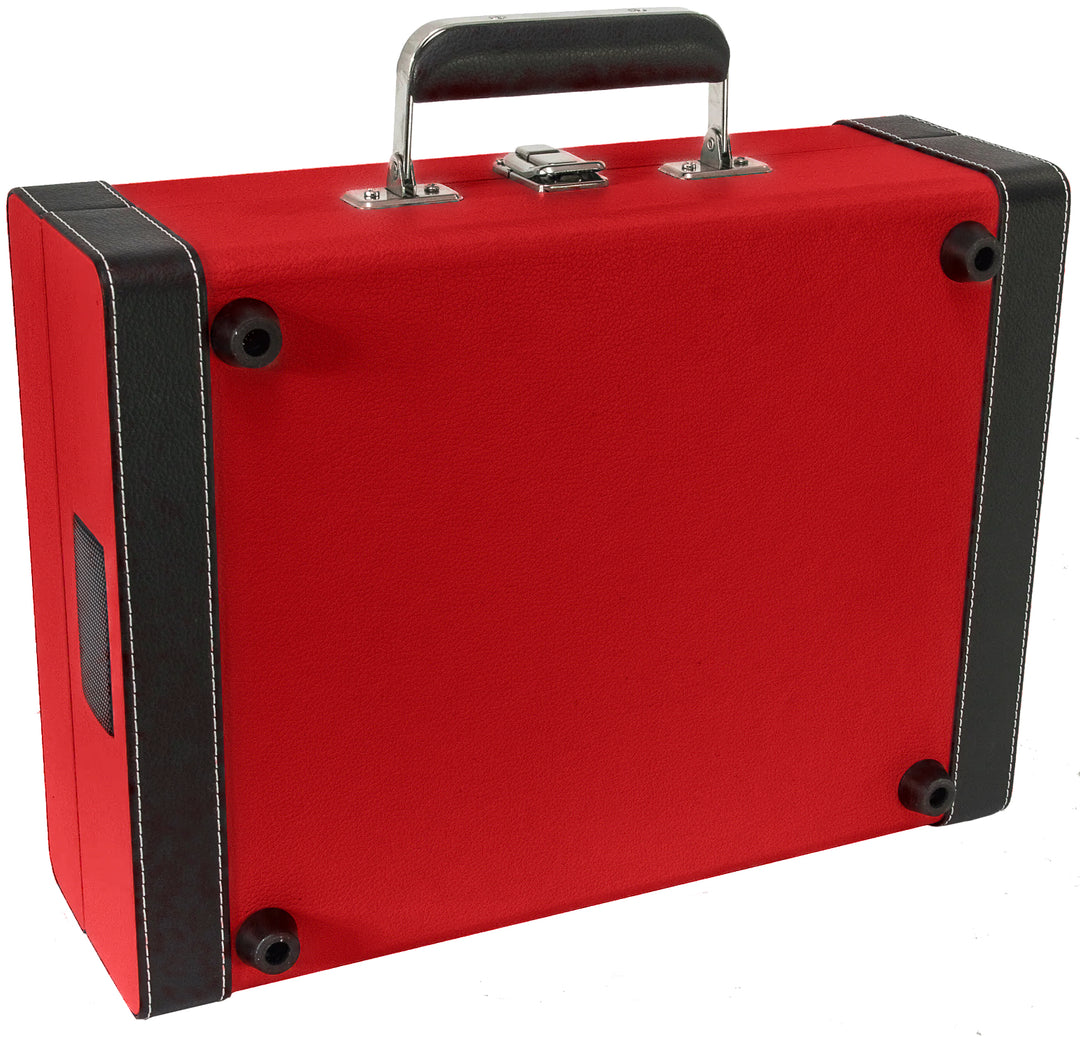 Madison Vintage Pladespiller con Bluetooth (Rojo)