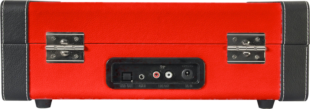 Madison Vintage Pladespiller con Bluetooth (Rojo)