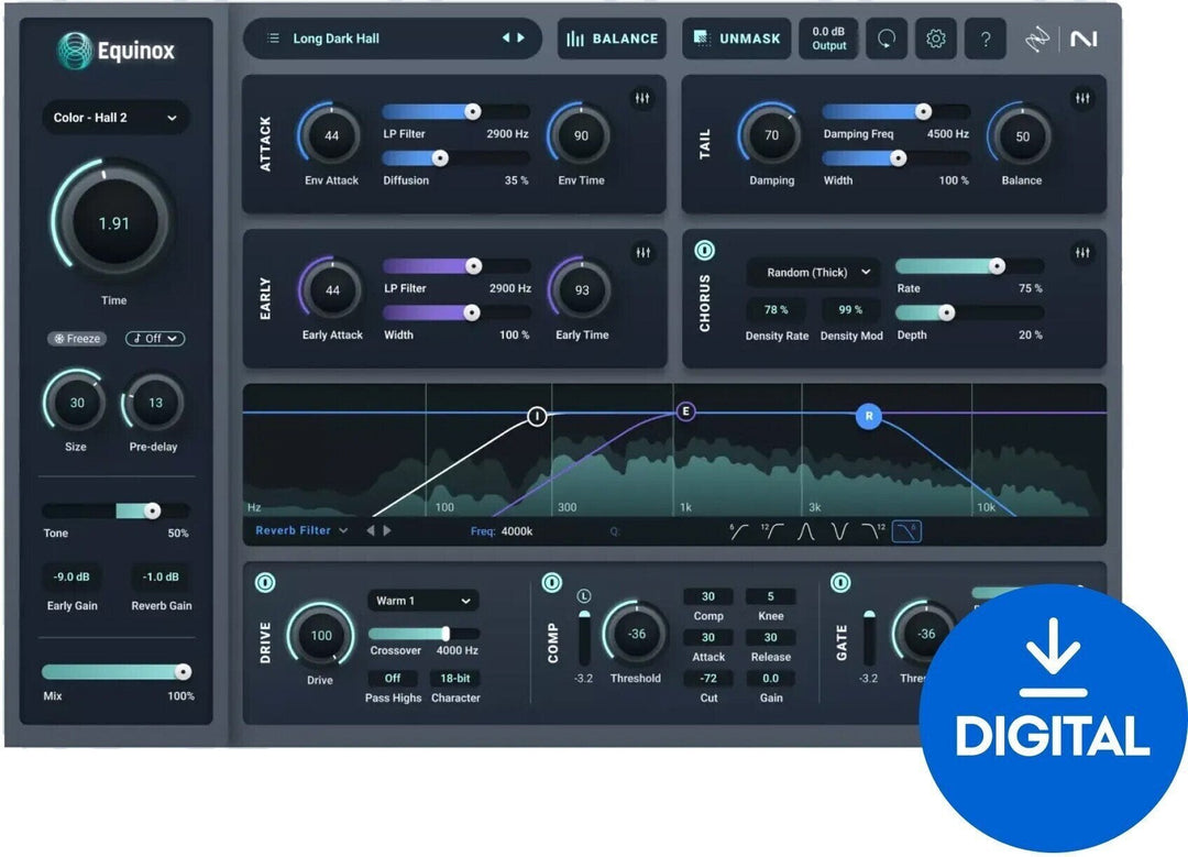 Equinox: CRG de Strat 3D, Symph 3D, Reverb 3D B