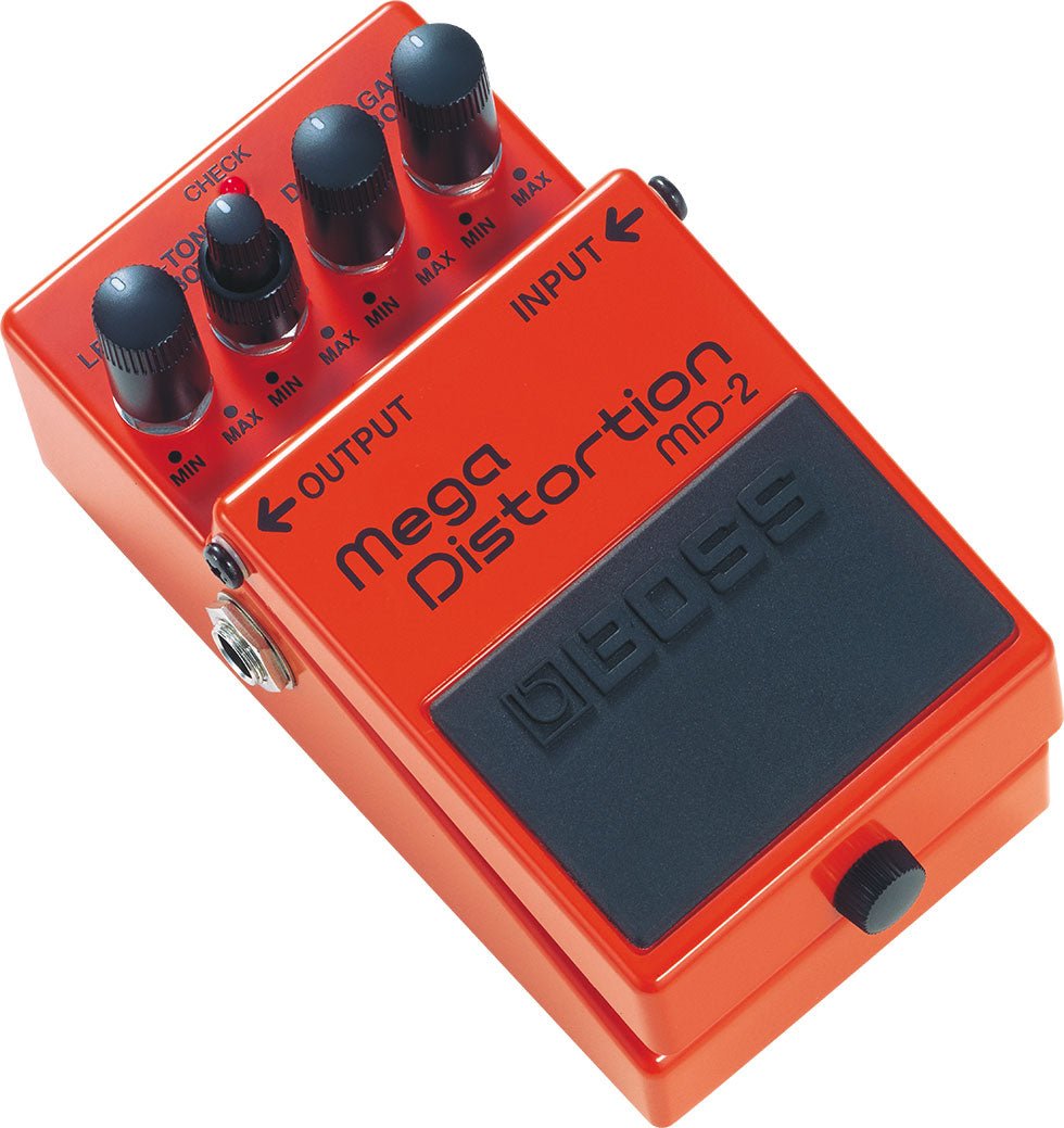 Boss MD-2 Mega Distortion Pedal de guitarra