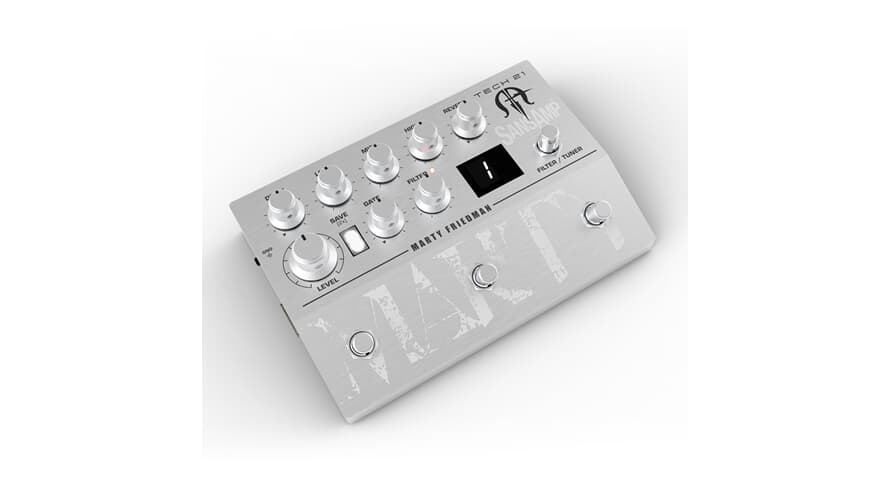 Tech 21 SansAmp MF1 preamplificador de guitarras, Marty Friedman