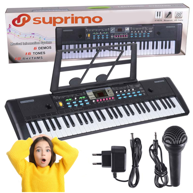 Sprimo 605 UFB keyboard con micrófonos