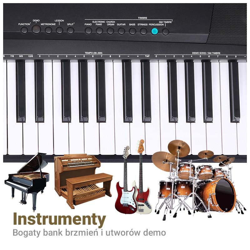 MK DP 881 piano digital con teclas de aprendizaje