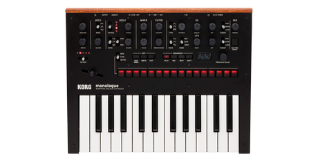 Korg Monologue Synthesizer (Negro)