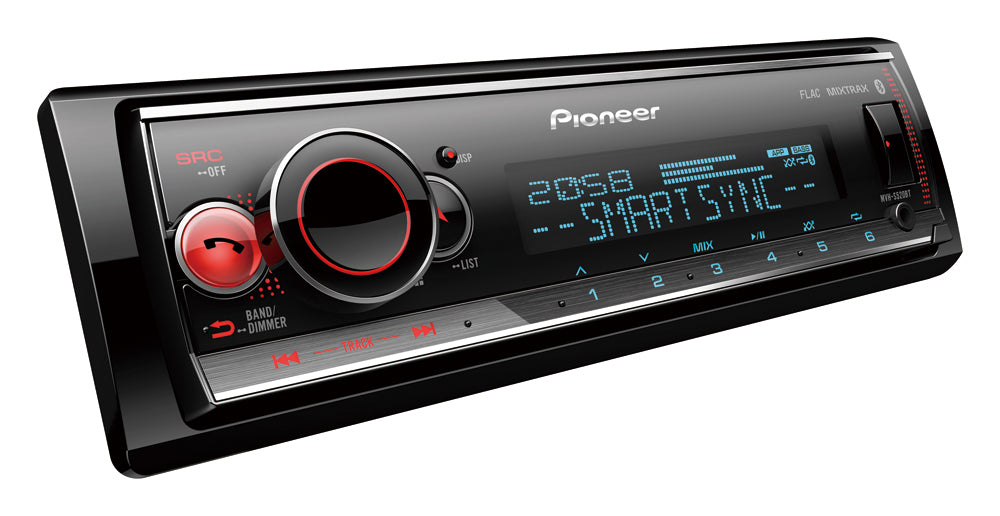 Pioneer MVH-S520BT Radio de coche con Bluetooth y USB