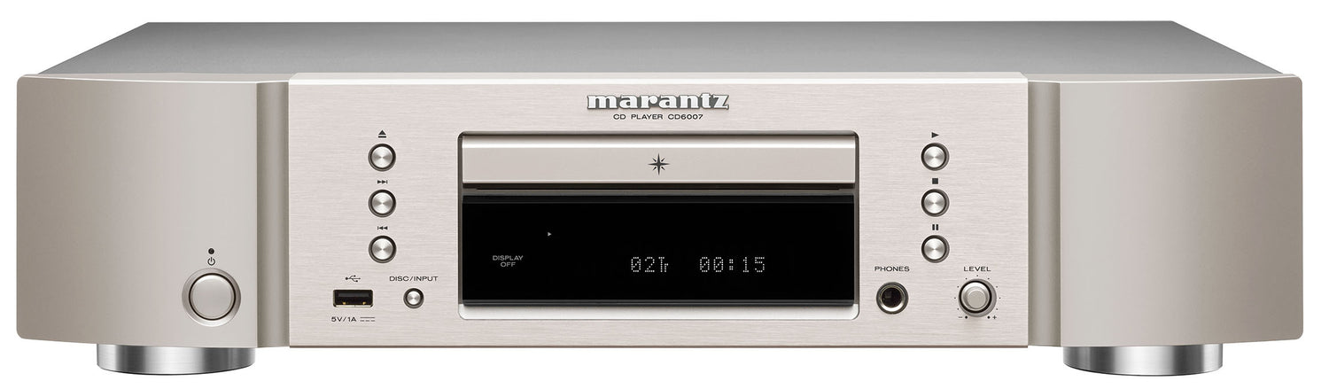 Marantz CD6007 Reproductor de CD (Plata)