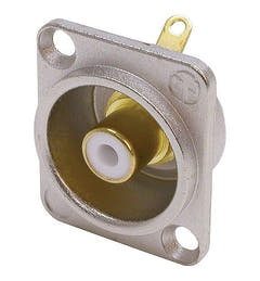 Neutrik NF2D-9 Chasis de Tipo D Phono