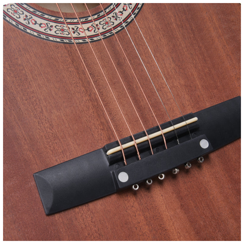 Guitarra acústica infantil 1/2 – Negra mate