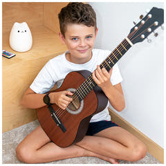 Guitarra acústica infantil 1/2 – Negra mate