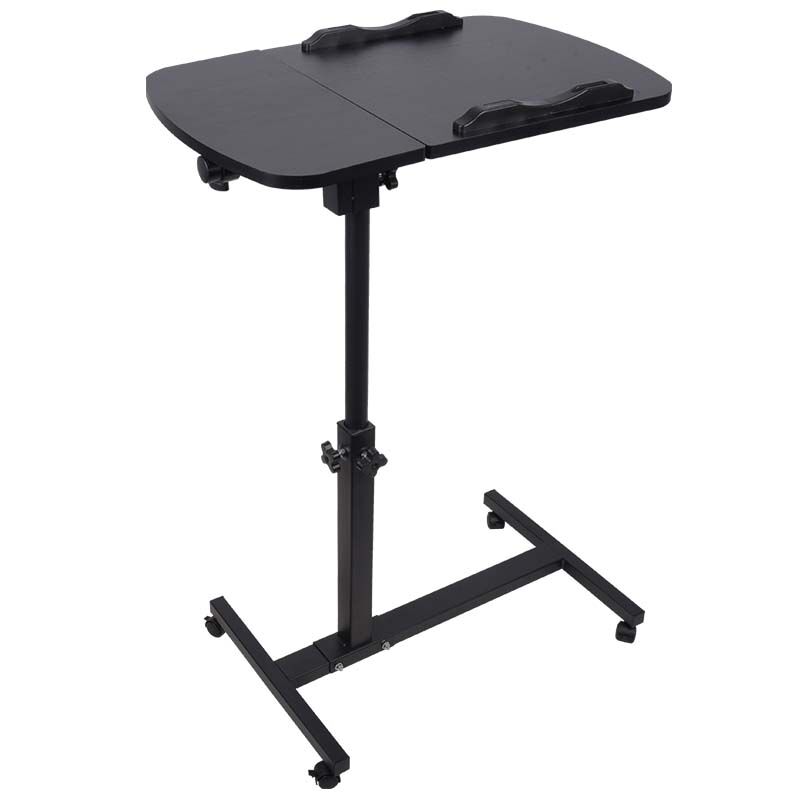 Mesa para portátil ajustable con ruedas