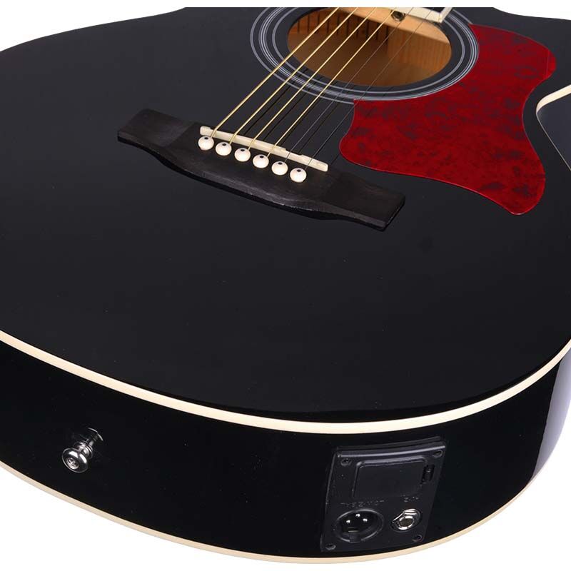 V-Tone EAG SET BK guitarra electroacústica + amplificador, Negra