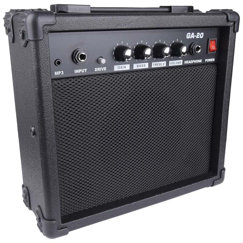 V-Tone EAG SET BK guitarra electroacústica + amplificador, Negra