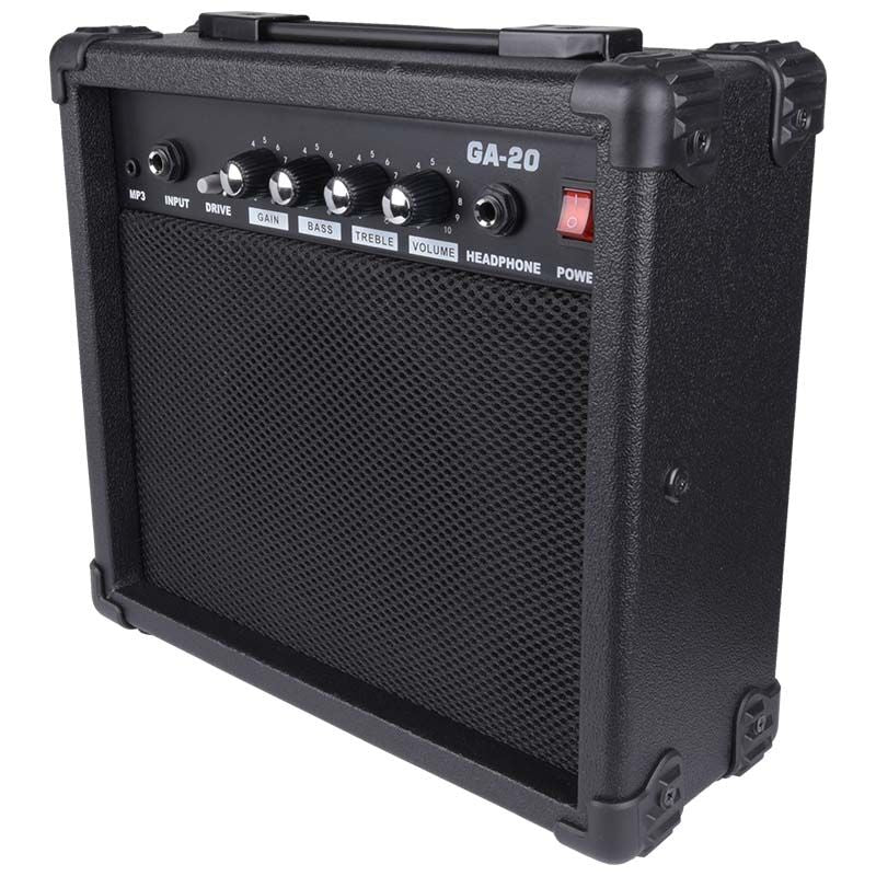 V-Tone EAG SET BK guitarra electroacústica + amplificador, Negra