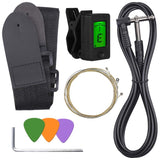 V-Tone EAG SET BK guitarra electroacústica + amplificador, Negra