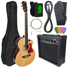 V-TONE EAG SET NT guitarra electroacústica + amplificador, Naturel