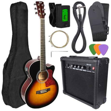 V-TONE EAG SET SB guitarra electroacústica + amplificador, Sunburst