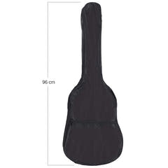 Funda para guitarra 3/4 con correas