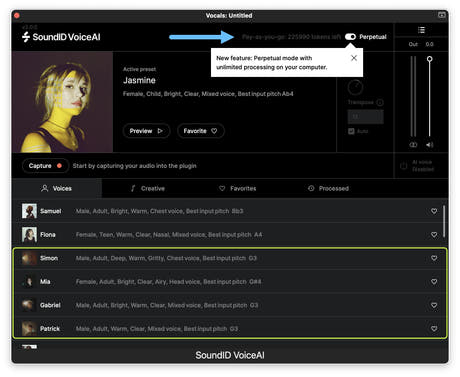 SoundID VoiceAI Clave de licencia perpetua