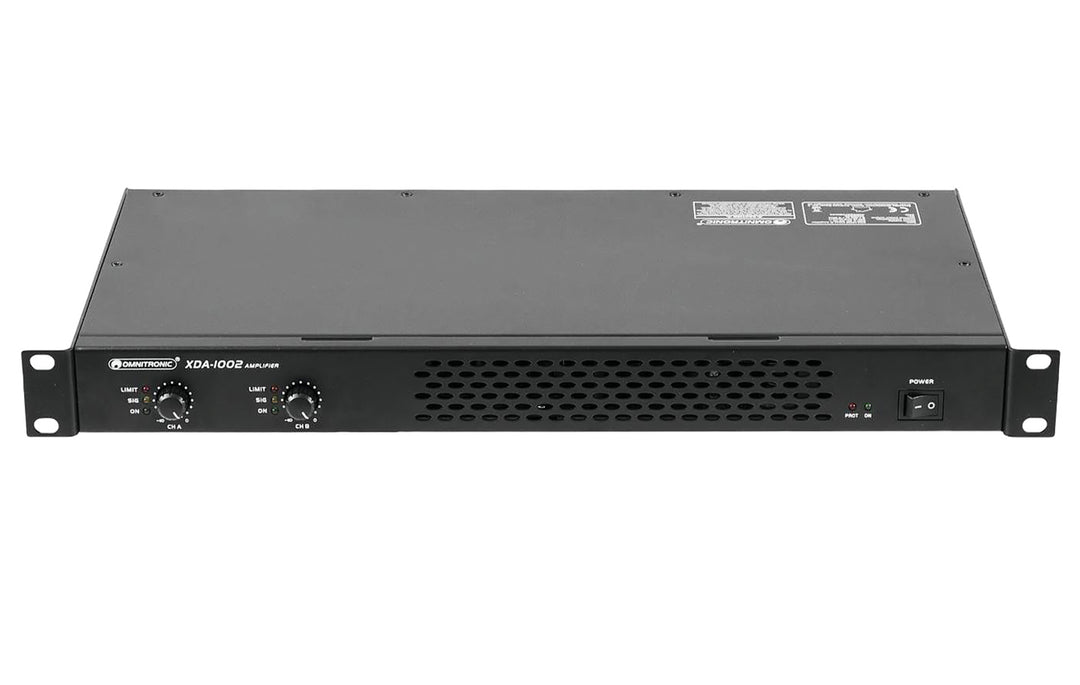 Omnitronic XDA-1002 - Amplificador Digital PA