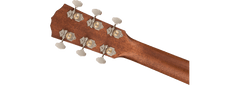 Fender PO-220E Orchestra Western Guitarra (Aged Cognac Burst)