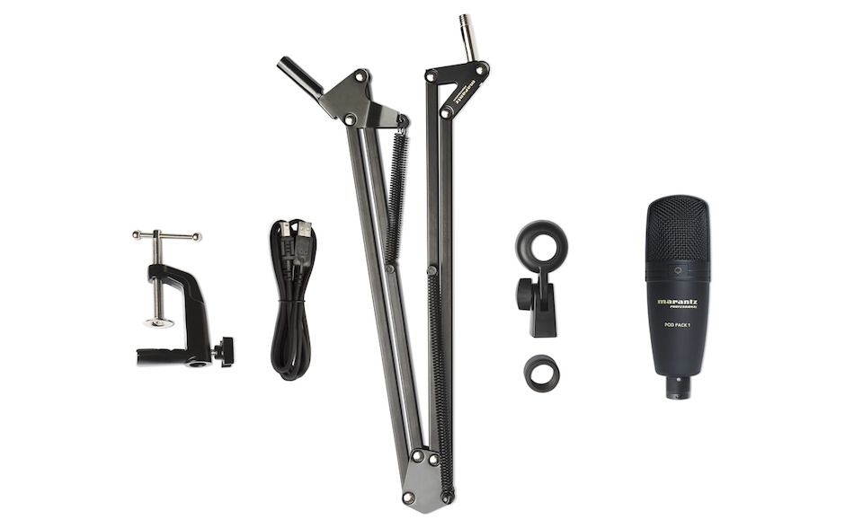 Marantz PodPack 1 Micrófono USB (Negro) 