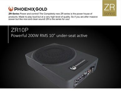 Phoenix Gold ZR10P Subwoofer Activo (400W)