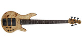 Michael Kelly Pinnacle 5 bajo eléctrico de cinco cuerdas, Natural Burl