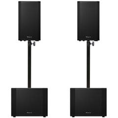 Pioneer DJ 2x XPRS-1152ST + 2x XPRS-122 Bundle