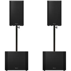 Pioneer DJ Paquete 2x XPRS-1182ST + 2x XPRS-152