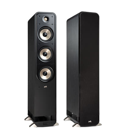 Polk Signature S60E Conjunto de Altavoces de Suelo (Negro)