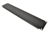 19" Panel de Rack Negro