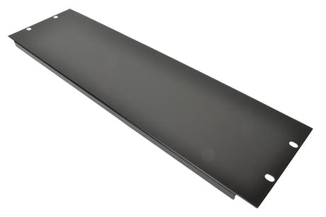 19" Panel de Rack Negro