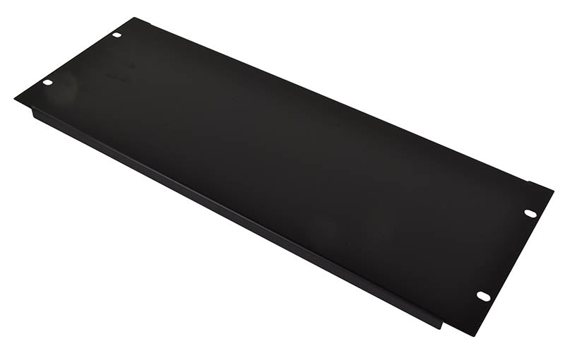 19" Panel de Rack Negro
