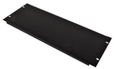 19" Panel de Rack Negro
