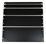 19" Panel de Rack Negro