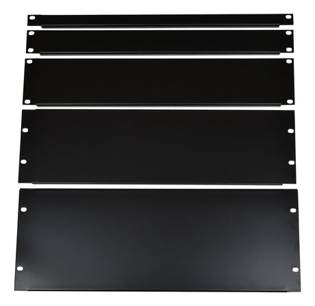 19" Panel de Rack Negro
