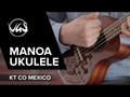 GEWA Ukeleles de concierto Manoa KT-CO-MEXICO