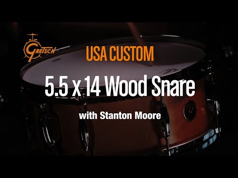 Gretsch Snare Drum USA Custom - 14" x 5.5" / 8 tensores dobles