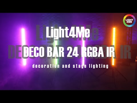 LIGHT4ME DECO BAR 24 RGBA Tira de luces IR
