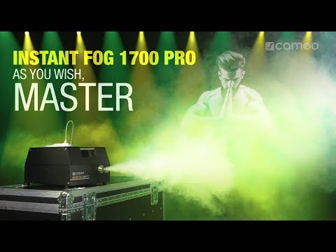 Cameo INSTANT FOG 1700 PRO - Máquina de humo profesional de 1.700 W
