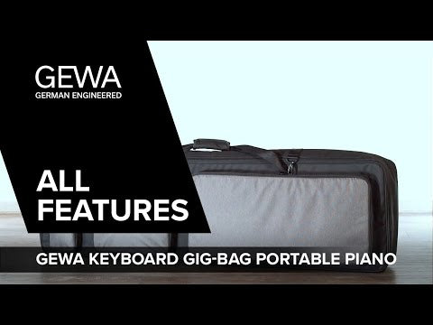 GEWA Teclados Gig-Bag Piano portátil - 134 x 38 x 12 cm