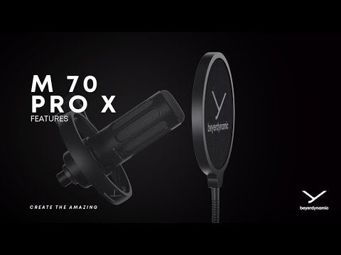 Beyerdynamic M 70 PRO X Micrófono de Estudio (Negro)