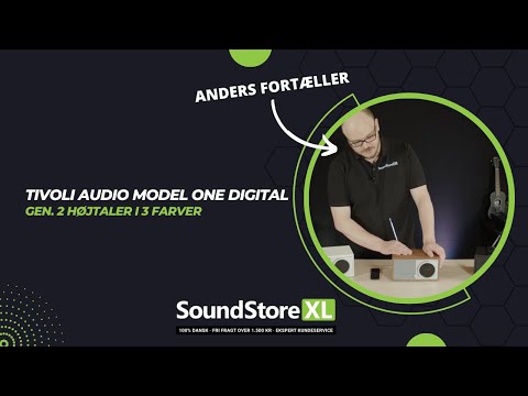 Tivoli Audio Model ONE GEN.2 Digital Højtaler (Sort)