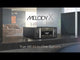 Marantz Melody X M-CR612 Minianlæg (Negro)