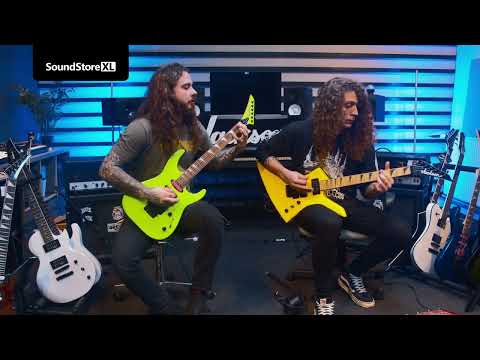 Jackson X Series KEXM Kelly Guitarra eléctrica (Neon Yellow)