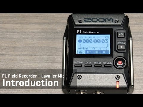 Zoom F1-LP Field Recorder + micrófono Lavalier
