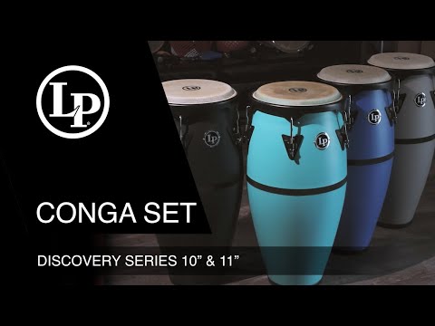 Latin Percussion Conga Discovery - Race Car Blue (LP646D-DB)