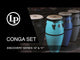Latin Percussion Conga Discovery - Race Car Blue (LP646D-DB)