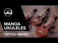 GEWA ukulele soprano Manoa Tattoo - Soprano (Inca Design)